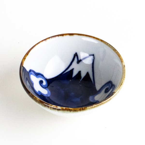画像2: 富士山（青）　盃 (2)