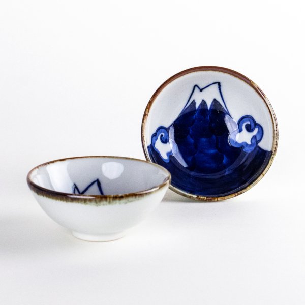 画像5: 富士山（青）　盃 (5)