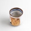 画像3: 仲良しネコ（青） 湯呑 (3)