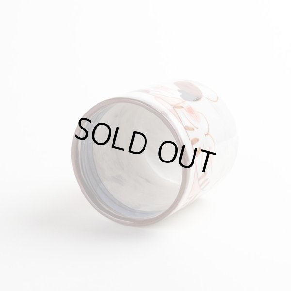 画像5: 仲良しネコ（青） 湯呑 (5)