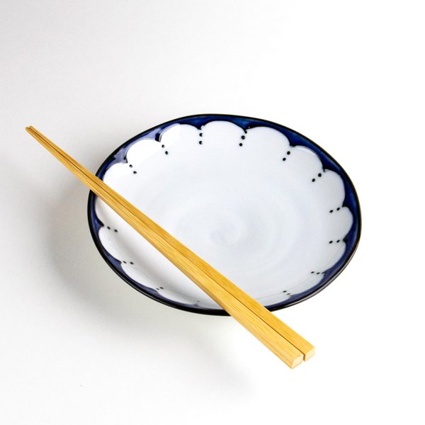 画像4: 江戸花点紋 5寸皿 (4)