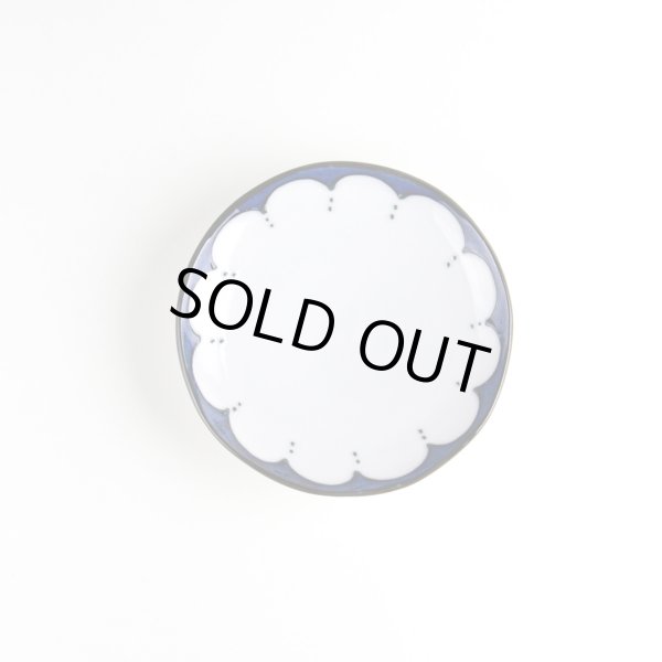 画像1: 江戸花点紋 3寸皿 (1)