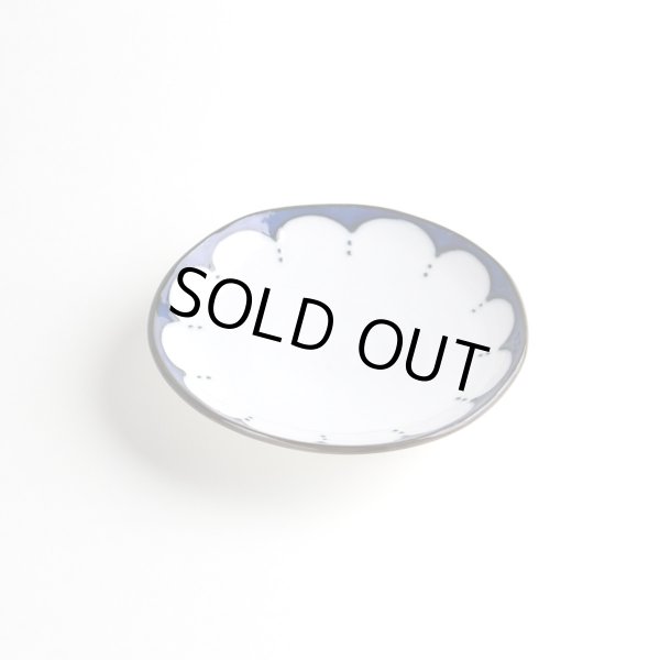 画像2: 江戸花点紋 3寸皿 (2)