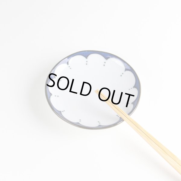 画像4: 江戸花点紋 3寸皿 (4)