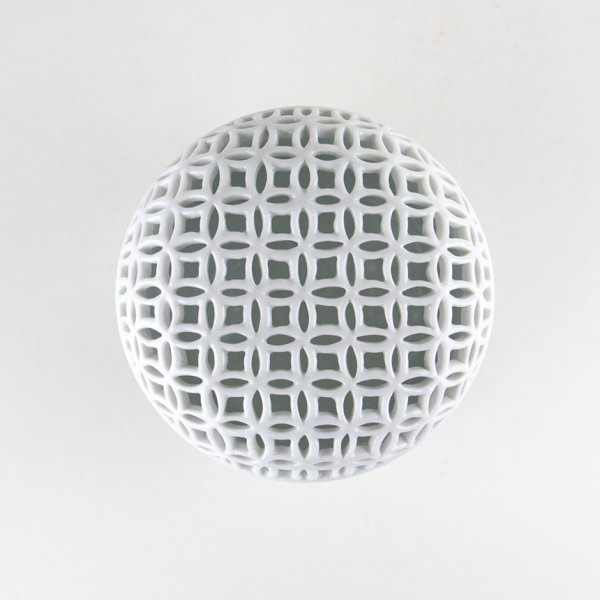 画像5: 唐子 透し香炉（木箱入） (5)