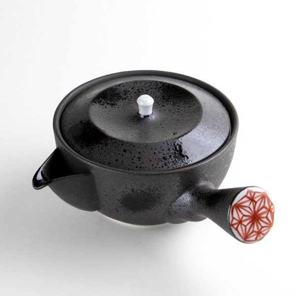 画像2: 赤地紋 U急須 (2)