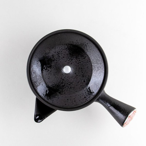 画像5: 赤地紋 U急須 (5)