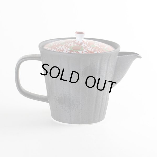 画像3: 赤絵牡丹 Uポット (3)