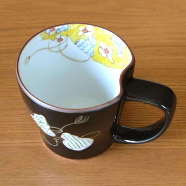 画像4: 傘寿祝い プレゼント 無病息災を願った縁起物ギフト 有田焼 マグカップ 六瓢色彩 緑 傘寿熨斗・メッセージカード付き 木箱入り (4)