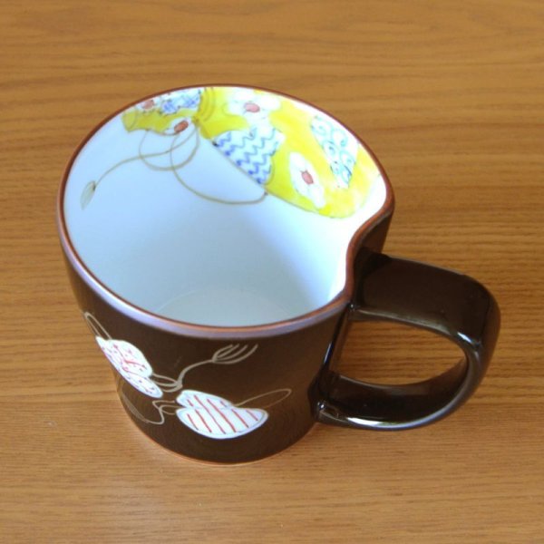 画像4: 白寿お祝い 99歳 マグカップ 無病息災を願った縁起物ギフト 有田焼 六瓢色彩 赤 白寿熨斗・メッセージカード付き 木箱入り (4)