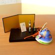 画像4: 日本のお土産 おみやげ 海外へのおみやげ 日本人形 侍 兜 かぶと 伝統工芸品 有田焼 勇将 置物 飾り オブジェ 陶器 日本製 (4)