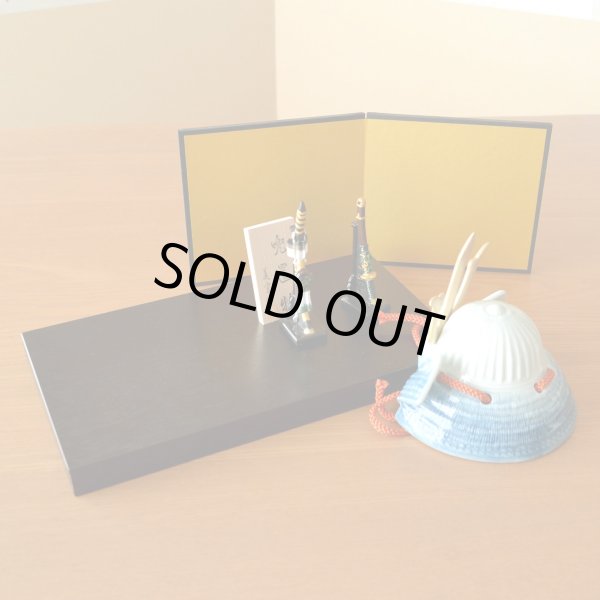 画像4: 日本のお土産 おみやげ 海外へのおみやげ 日本人形 侍 兜 かぶと 伝統工芸品 有田焼 勇 置物 飾り オブジェ 陶器 日本製 (4)