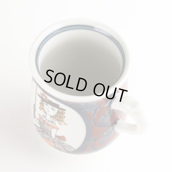 画像5: 退職祝い プレゼント 女性 マグカップ コーヒーカップ 感謝を込めた木箱入りギフト 有田焼 円左エ門窯 南蛮人 赤 (5)