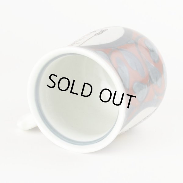 画像7: 退職祝い プレゼント 女性 マグカップ コーヒーカップ 感謝を込めた木箱入りギフト 有田焼 円左エ門窯 南蛮人 赤 (7)