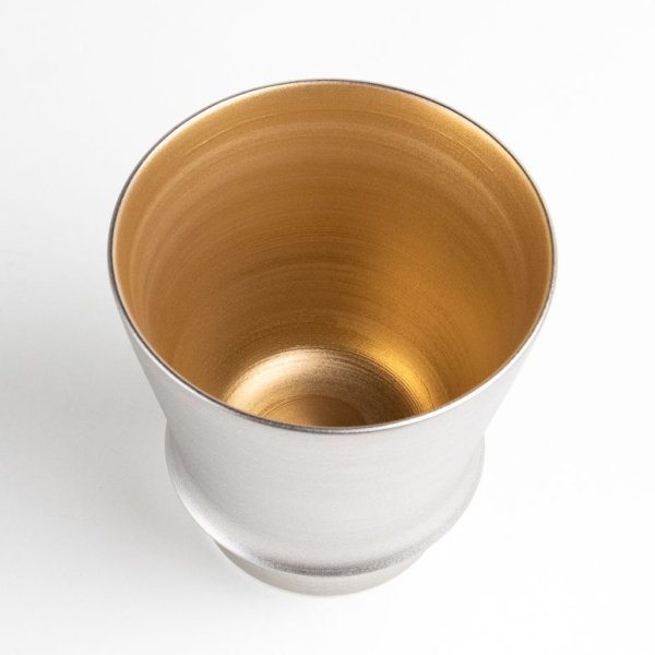 画像4: 退職祝い プレゼント 焼酎グラス 感謝を込めた退職ギフト 有田焼 銀閣 感謝の木箱入り (4)