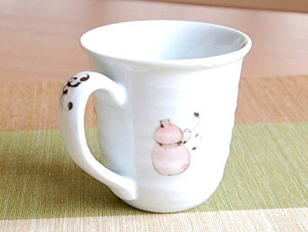 画像5: 退職祝い プレゼント 夫婦マグカップ ペアー 感謝を込めた退職ギフト 無病息災 花六瓢 有田焼 日本製 贈答用 (5)