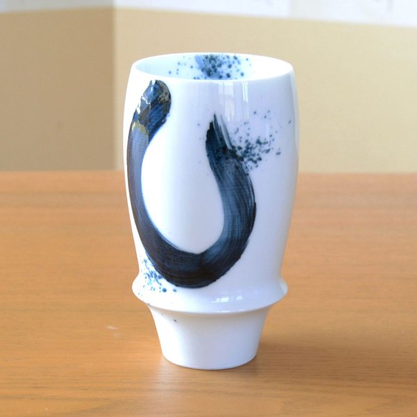 画像3: 初任給 プレゼント 感謝を込めた木箱入りギフト 両親 おじいちゃん おばあちゃん ビールグラス 有田焼 龍門 プレミアム ビアグラス 贈答用 (3)