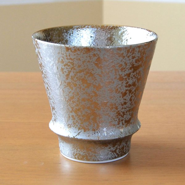 画像3: 初任給 プレゼント 感謝を込めた木箱入りギフト 両親 おじいちゃん おばあちゃん 焼酎グラス 有田焼 銀彩 贈答用 (3)