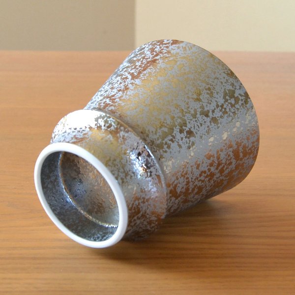 画像6: 初任給 プレゼント 感謝を込めた木箱入りギフト 両親 おじいちゃん おばあちゃん 焼酎グラス 有田焼 銀彩 贈答用 (6)