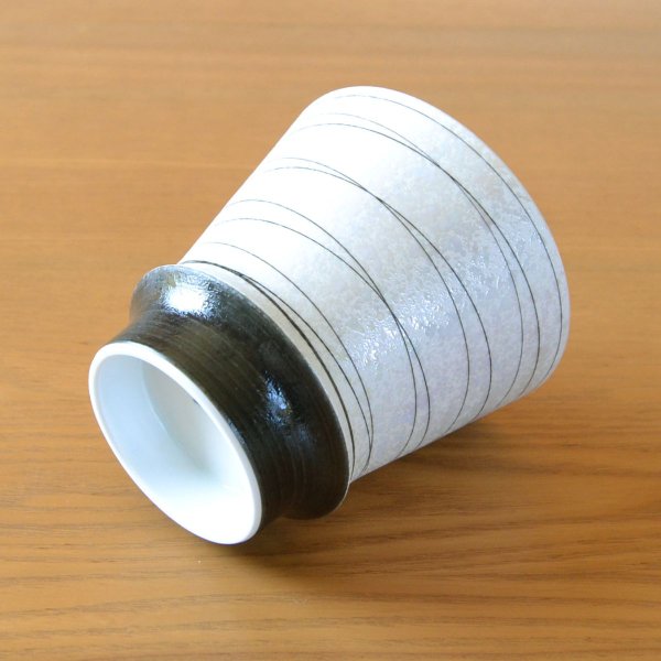 画像5: 初任給 プレゼント 感謝を込めた木箱入りギフト 両親 おじいちゃん おばあちゃん 焼酎グラス 有田焼 寿(ことぶき)黒 贈答用 (5)