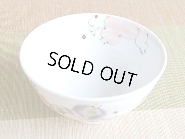 画像5: 名入れ 退職祝い プレゼント 夫婦茶碗 飯碗 ペアー 感謝を込めた退職ギフト 無病息災 花六瓢 有田焼 日本製 贈答用 (5)