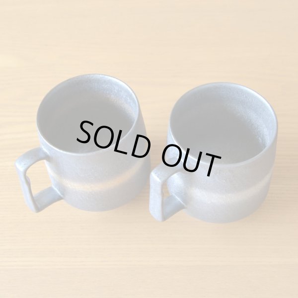 画像4: 結婚祝い プレゼント 有田焼 マグカップ ペアー 金河・銀河 のし・メッセージカード付き (4)