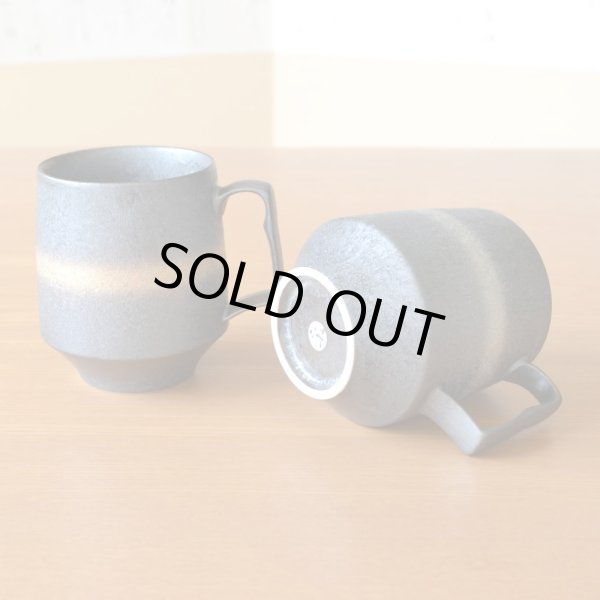 画像5: 結婚祝い プレゼント 有田焼 マグカップ ペアー 金河・銀河 のし・メッセージカード付き (5)