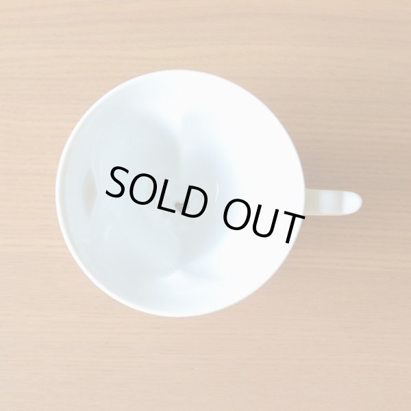 画像9: 結婚祝い プレゼント 有田焼 ハートの形が浮かび上がる コーヒー カップ&ソーサー ペアー ハートinクローバー 青 赤 のし・メッセージカード付き (9)