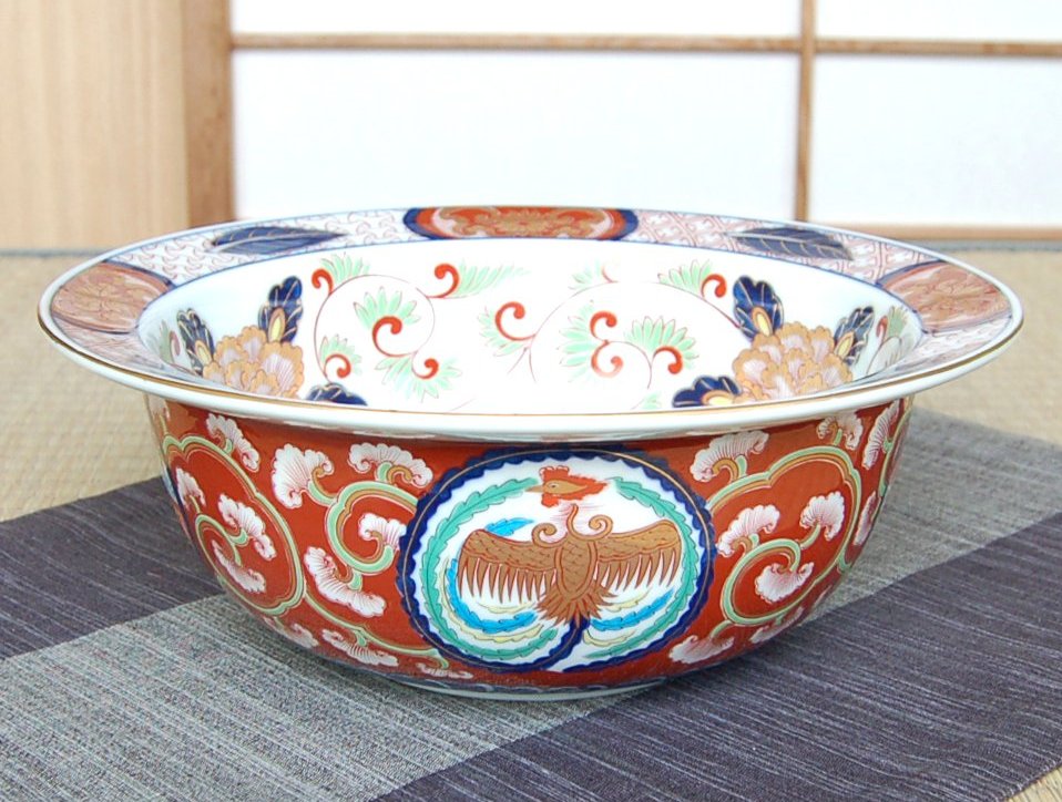 有田焼やきもの市場 | 有田焼 古伊万里獅子紋 深鉢 | 鉢類 - 大